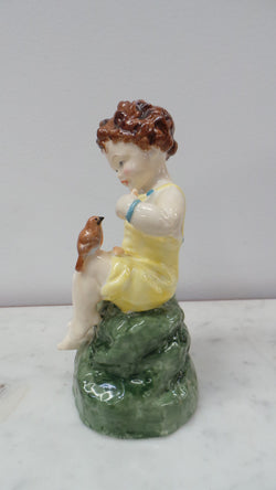 Stunning Royal Worcester Child Figurine | Antique & Vintage | Moonee Ponds Antiques | Australia Wide Delivery