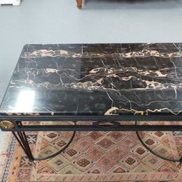 Stunning Portoro Marble Coffee Table
