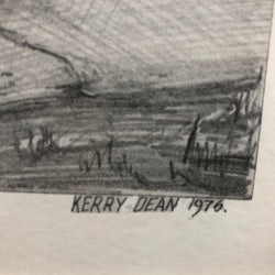 Fabulous Australian Pencil print | Antique & Vintage | Moonee Ponds Antiques | Australia Wide Delivery