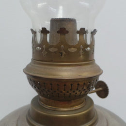 Vintage Metal Oil Lamp