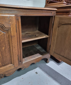 French Louis 15th Style 3 Door Wooden Top Sideboard | Antique & Vintage | Moonee Ponds Antiques | Australia Wide Delivery