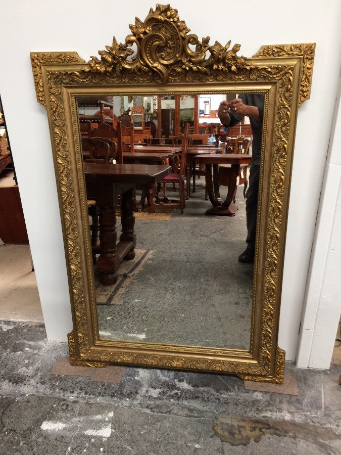 19th Century French Gilt Mirror