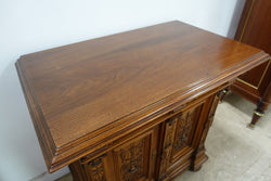 French Walnut Cabinet - TV Cabinet-1 | Antique & Vintage | Moonee Ponds Antiques | Australia Wide Delivery