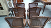 Set Of Six French Oak Chairs With Cane Seat And Back | Antique & Vintage | Moonee Ponds Antiques | Australia Wide Delivery