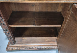 19th Century French Oak Gothic Style Cabinet | Antique & Vintage | Moonee Ponds Antiques | Australia Wide Delivery