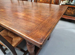 Lovely Vintage French Oak Farmhouse Table | Antique & Vintage | Moonee Ponds Antiques | Australia Wide Delivery