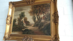 Oil On Canvas Painting | Antique & Vintage | Moonee Ponds Antiques | Australia Wide Delivery