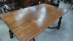 French Oak Desk-1 | Antique & Vintage | Moonee Ponds Antiques | Australia Wide Delivery