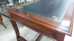 French Late 18th Century Walnut Leather Top Inlaid Desk | Antique & Vintage | Moonee Ponds Antiques | Australia Wide Delivery