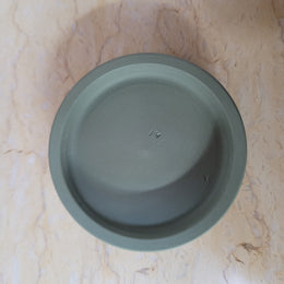 For Sale At Moonee Ponds Antiques Vintage classical design green jasper “Wedgwood” round lidded trinket box. In good condition please view photos as they help form part of the description.