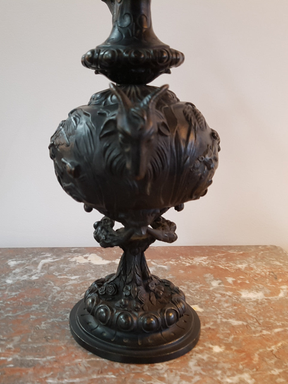 Victorian Bronze Wine God | Antique & Vintage | Moonee Ponds Antiques | Australia Wide Delivery