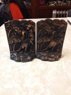 Pair Of Australian Copper Bookends | Antique & Vintage | Moonee Ponds Antiques | Australia Wide Delivery