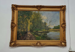 Beautiful Impressionist Oil on Canvas | Antique & Vintage | Moonee Ponds Antiques | Australia Wide Delivery