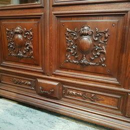 French Oak Henry II Bookcase