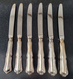 Mixed Set of Cutlery with (800) Continental Silver Handles | Antique & Vintage | Moonee Ponds Antiques | Australia Wide Delivery