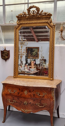 Napoleon III Gilt Mantle Mirror With Original Mirror | Antique & Vintage | Moonee Ponds Antiques | Australia Wide Delivery