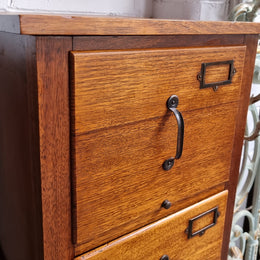 Fabulous Blackwood Vintage four drawer filing cabinet. It has been sourced locally and is in good working order and condition.