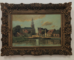 Stunning Framed Oil On Canvas | Antique & Vintage | Moonee Ponds Antiques | Australia Wide Delivery