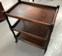 Lovely Oak Drinks Trolley | Antique & Vintage | Moonee Ponds Antiques | Australia Wide Delivery
