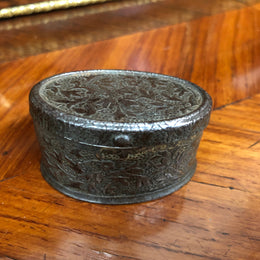 Antique Vesta Trinket Tin Box