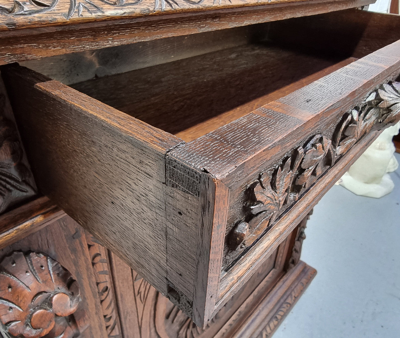 19th Century French Oak Gothic Style Cabinet | Antique & Vintage | Moonee Ponds Antiques | Australia Wide Delivery