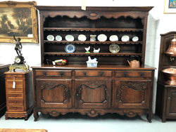 Grand 19th Century Oak French Kitchen Dresser | Antique & Vintage | Moonee Ponds Antiques | Australia Wide Delivery