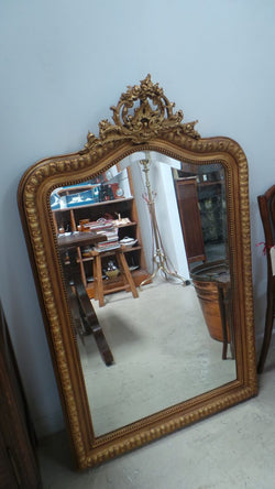 Large French Napoleon III Mirror | Antique & Vintage | Moonee Ponds Antiques | Australia Wide Delivery