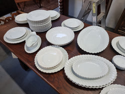 Large Collection of Limoge "Haviland" White Part Dinner Service | Antique & Vintage | Moonee Ponds Antiques | Australia Wide Delivery