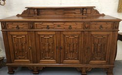 Sensational French Oak Four-Door Buffet | Antique & Vintage | Moonee Ponds Antiques | Australia Wide Delivery