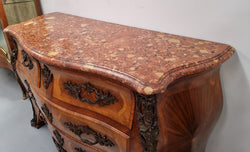 Grand 19th Century French Bombe Marble Top Commode | Antique & Vintage | Moonee Ponds Antiques | Australia Wide Delivery