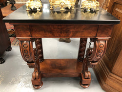 Antique French Flame Mahogany Console Table | Antique & Vintage | Moonee Ponds Antiques | Australia Wide Delivery