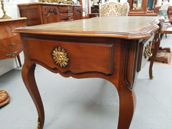French Cherrywood Bureau Plat | Antique & Vintage | Moonee Ponds Antiques | Australia Wide Delivery