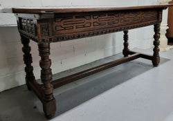 Rare and Charming 17th Century Spanish Walnut Serving - Side Table | Antique & Vintage | Moonee Ponds Antiques | Australia Wide Delivery