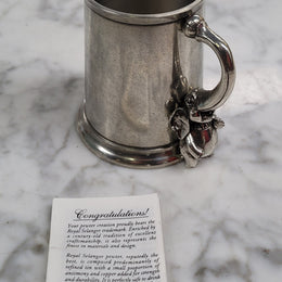 Royal Selangor pewter christening mug featuring an Elephant - Boxed. It has been sourced from locally and is in good original condition, please view photos as they help form part of the description.