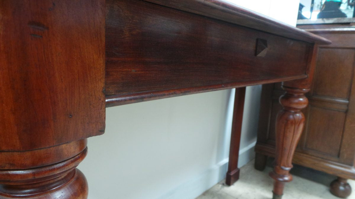 A Matching Pair Antique Console Tables