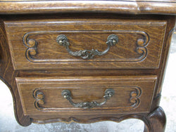 French Oak Parquetry Top Desk | Antique & Vintage | Moonee Ponds Antiques | Australia Wide Delivery