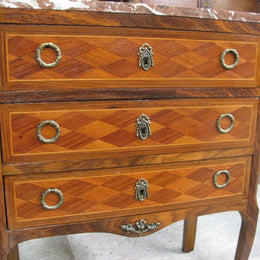 French Parquetry Inlay Commode