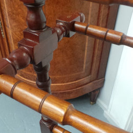 Beautiful Mahogany Towel Rail