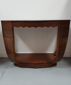 Walnut Art Deco Console Table | Antique & Vintage | Moonee Ponds Antiques | Australia Wide Delivery