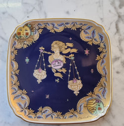 Hutschenreuther Sign of Zodiac Plate “Libra” | Antique & Vintage | Moonee Ponds Antiques | Australia Wide Delivery