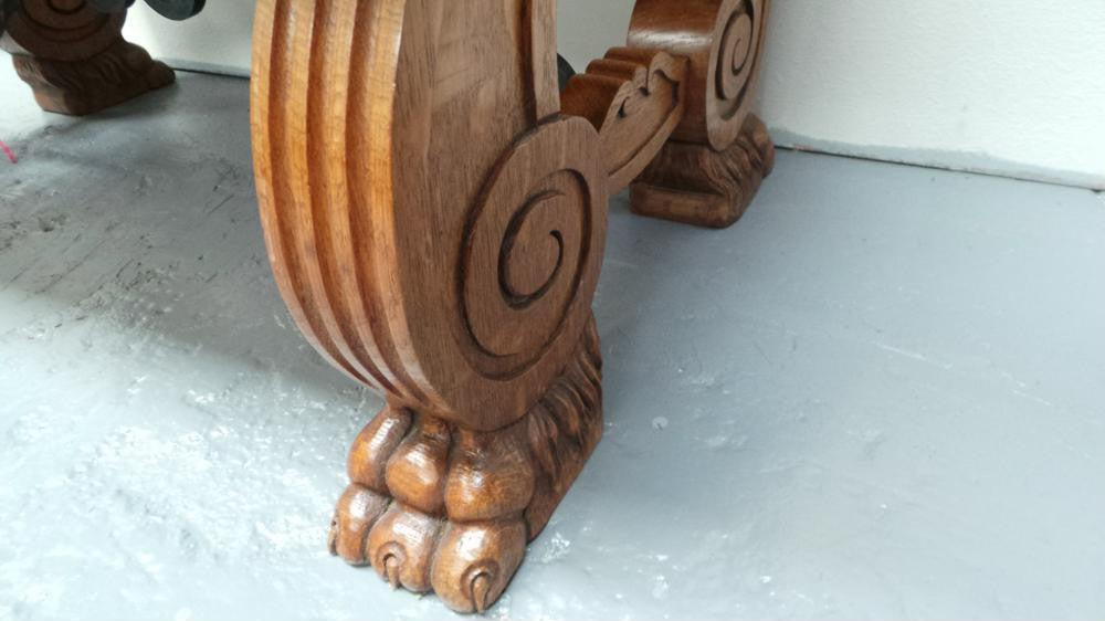 Petite Spanish Style Parquetry Top Coffee Table | Antique & Vintage | Moonee Ponds Antiques | Australia Wide Delivery