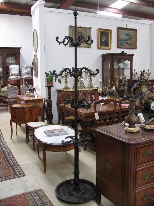 Victorian Cast Iron Coat Stand