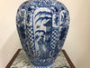 Large Early 18th Century Dutch Delft Hand Painted Lidded Vase | Antique & Vintage | Moonee Ponds Antiques | Australia Wide Delivery