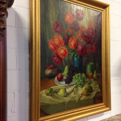 Large Flemish Oil Painting | Antique & Vintage | Moonee Ponds Antiques | Australia Wide Delivery