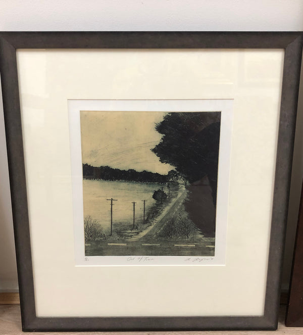 Lovely Framed Etching