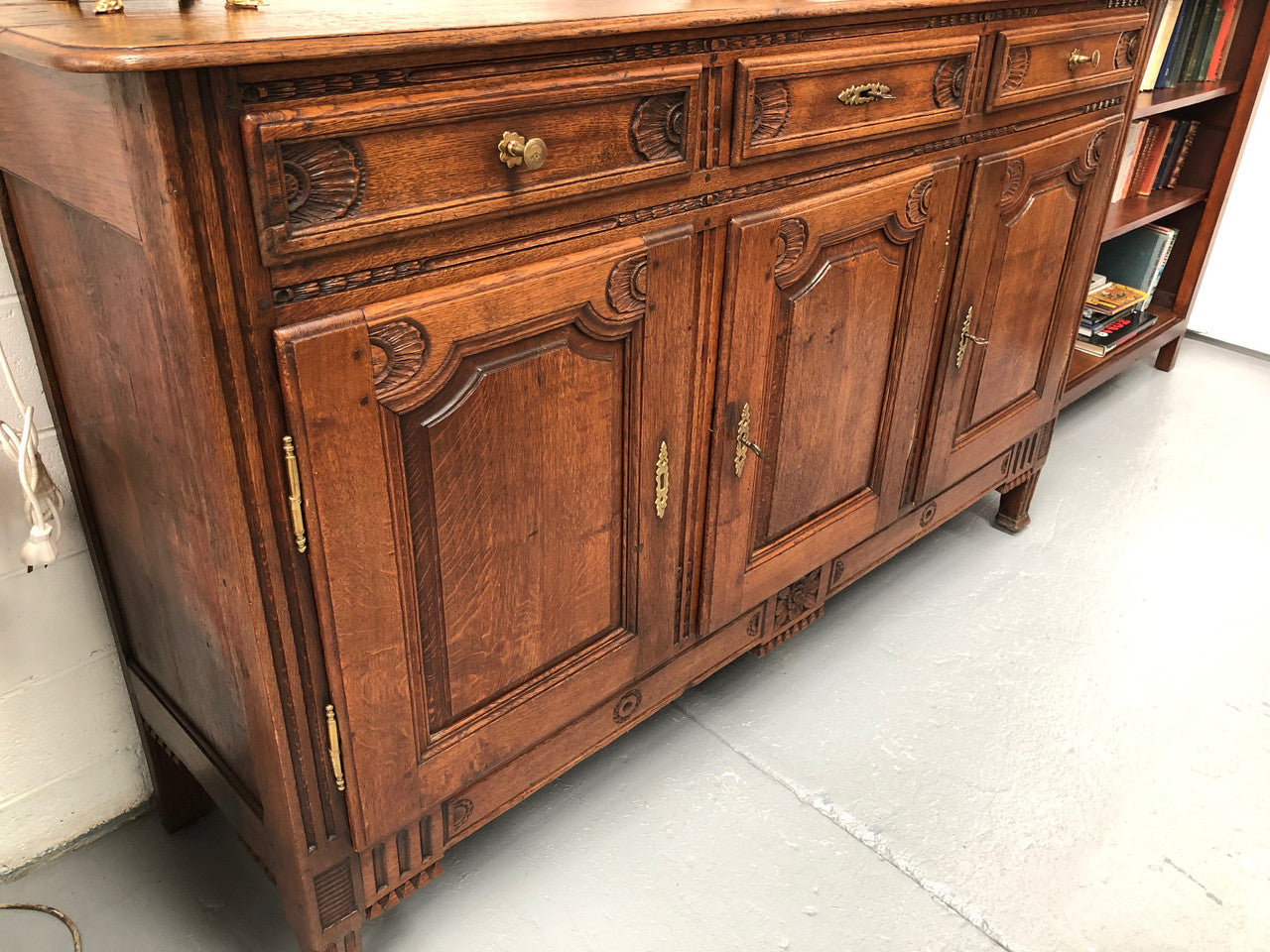 Beautiful 19th Century French Oak Buffet | Antique & Vintage | Moonee Ponds Antiques | Australia Wide Delivery