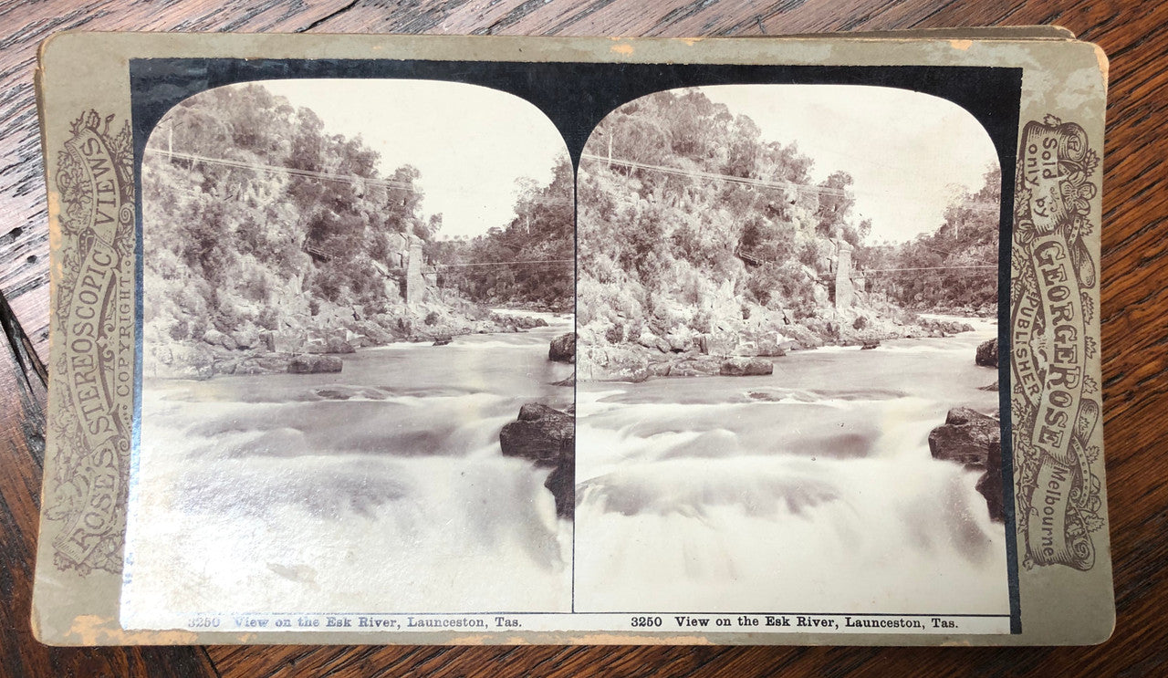 Victorian Beautiful Walnut Stereoscope Viewer With Cards | Antique & Vintage | Moonee Ponds Antiques | Australia Wide Delivery