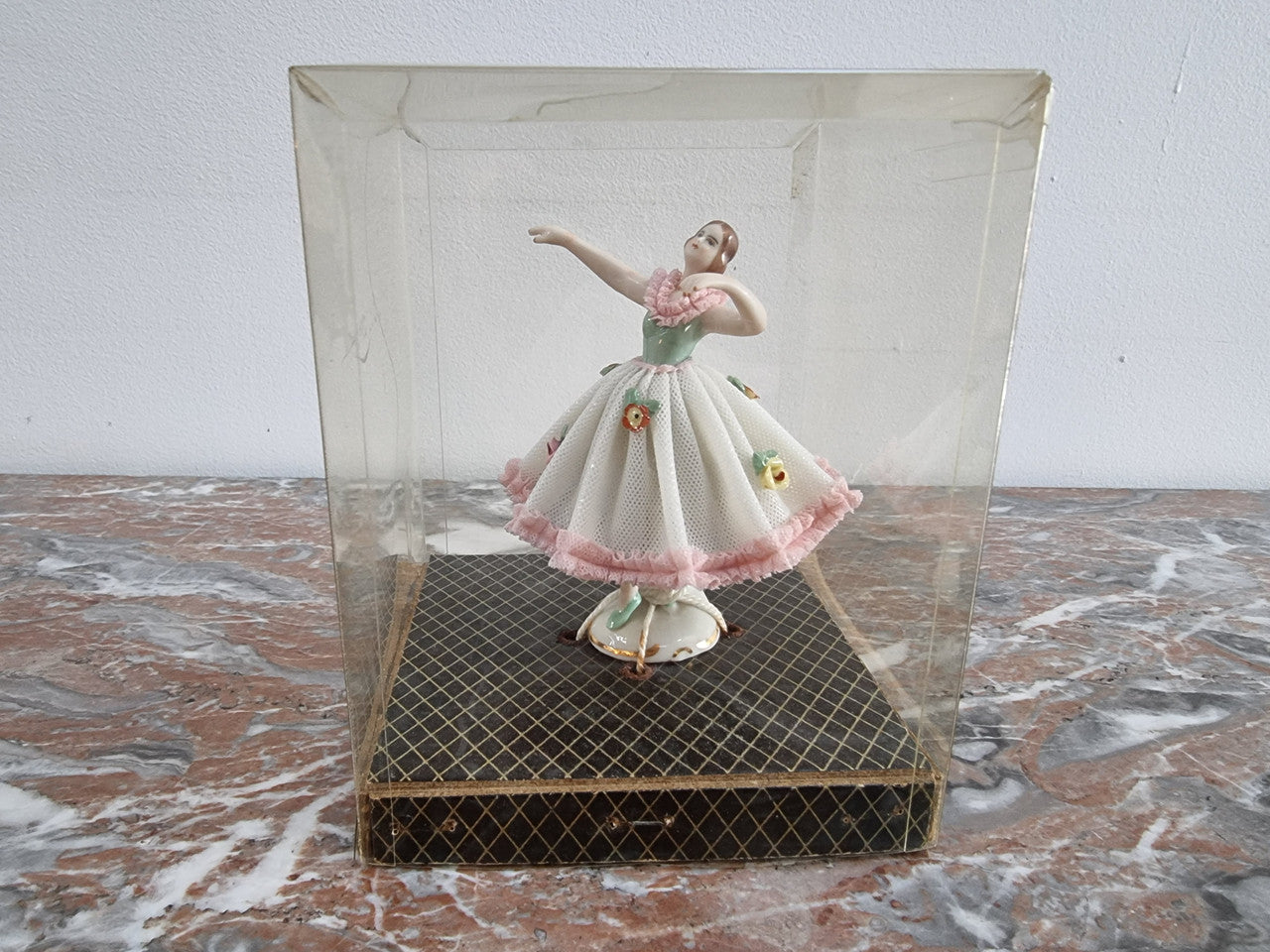 Rare “Dresden” Ballerina Figurine In Original Packaging | Antique & Vintage | Moonee Ponds Antiques | Australia Wide