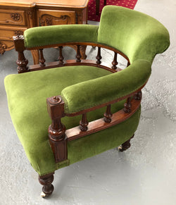 Lovely Edwardian Gents Chair | Antique & Vintage | Moonee Ponds Antiques | Australia Wide Delivery