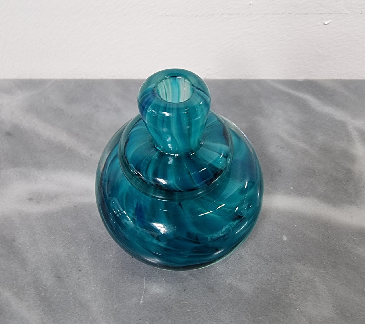 Australian Art Glass Signed “Kylie Nielson” Perfume Bottle